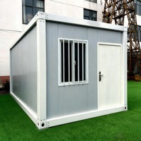 Maison conteneur modulaire à assemblage rapide de 20 pieds, de qualité industrielle, préfabriquée, design moderne, garantie 5 ans