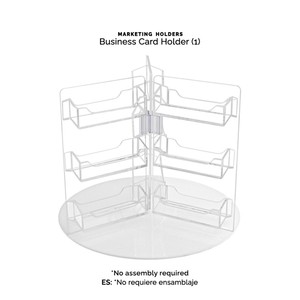 18 túi Top tải xoay chủ thẻ kinh doanh với hình ảnh nền chủ sở hữu dấu hiệu xoay kinh doanh Thẻ quà tặng Giá hiển thị - Product Image 2