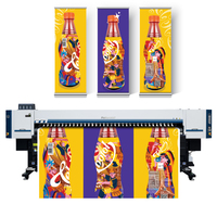 Impresora solvente ecológica MOOTOOM de 3,2 m con cabezal de impresión I3200 Plotter envoltura de vinilo Flex Banner máquina de impresión de carteles impresora solvente ecológica