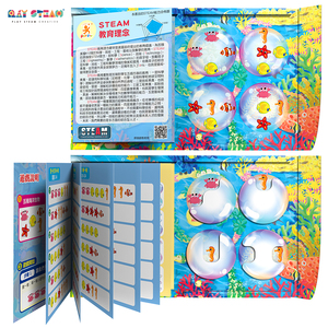 <span class=keywords><strong>Libro</strong></span> di Giochi Logici Magnetici Personalizzato OEM ODM, Giocattolo Educativo per Bambini, <span class=keywords><strong>Libro</strong></span> di Addestramento per l'Apprendimento Precoce - Product Image 3