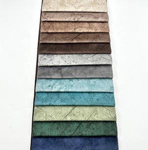 <span class=keywords><strong>Tissu</strong></span> d'Ameublement en Velours Uni 100 % Polyester Respirant Tricoté Jacquard <span class=keywords><strong>pour</strong></span> Canapés Textiles de Maison, Direct Usine - Product Image 2