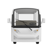 Bus touristique miniature électrique personnalisé de haute qualité, 17 places, moteur AC 72V/7,5KW, style ouvert, mini-bus de tourisme