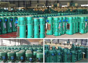 รอกไฟฟ้าแบบเคลื่อนที่ รุ่น CD พร้อมมอเตอร์ยก สายสลิง และล้อ - Product Image 6