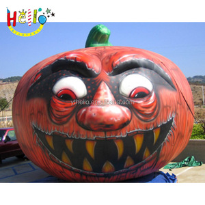 Personalizado PVC Halloween inflable al aire libre <span class=keywords><strong>2022</strong></span> inflable Halloween calabaza decorativa inflable 7m de altura calabaza malvada - Product Image 6
