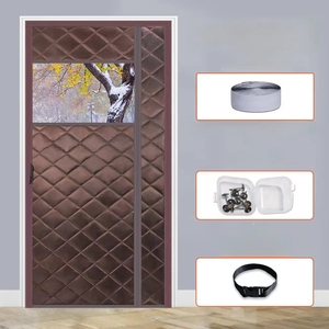 Revêtements de fenêtre thermiques au design élégant Irini Rideaux latéraux isolants pour <span class=keywords><strong>porte</strong></span> <span class=keywords><strong>d</strong></span>'<span class=keywords><strong>entrée</strong></span> - Product Image 2