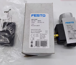 Sensor Neumático Original Festos PEV-1/4-B 10773, Interruptor Mecánico G1/4, Pieza Neumática - Product Image 1