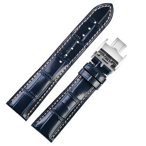 Para correa de reloj <span class=keywords><strong>Longines</strong></span> <span class=keywords><strong>correas</strong></span> de cuero genuino Pioneer L3810 correa de reloj de cuero genuino <span class=keywords><strong>correas</strong></span> de reloj 20mm 21mm - Product Image 1