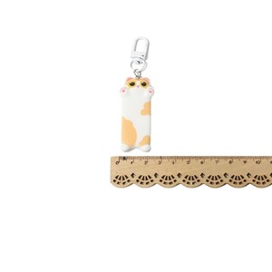 Porte-clés <span class=keywords><strong>photo</strong></span> numérique chat dessin animé PVC écologique pour voiture et sac à dos - Product Image 5