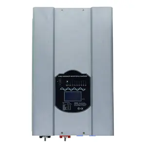 8KW 9KW 10KW 12KW Solar Inverter 48V DC to 230V AC All in One Pure Sine Wave Hybrid Inverter with 60amp MPPT Controller
