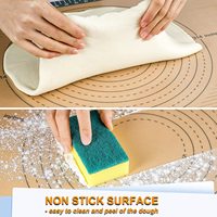 Style personnalisé de haute qualité Offre Spéciale tapis de pâtisserie en silicone de cuisine antiadhésif réutilisable tapis de pétrissage tapis de cuisson en silicone