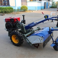 Motoculteur diesel 12 CV pour la culture en jardin