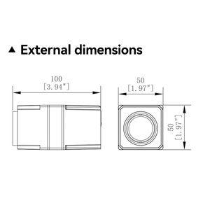 Module d'imagerie <span class=keywords><strong>thermique</strong></span> infrarouge industriel haute température 640x512 Vision nocturne à 1800 ° C avec alarme de mesure de température - Product Image 3