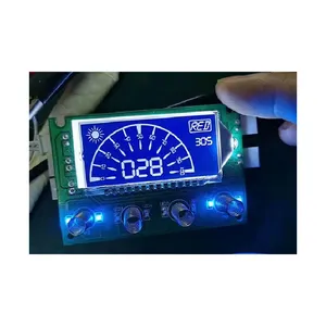 Kustom Tampilan Sepeda Listrik Monokrom Grafis TN TFT LCD Modul Dot Matrix Segmen Lcd dengan Lampu Latar