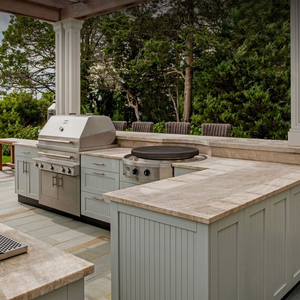 Gabinetes de cocina de acero inoxidable personalizados de alta calidad 304 antioxidantes personalizados <span class=keywords><strong>para</strong></span> exteriores con bisagra de grifo <span class=keywords><strong>para</strong></span> jardines barbacoa comedor - Product Image 2