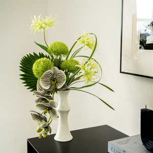 Planta Artificial de Orquídea Phalaenopsis, Decoraciones de Flores de Seda Impresas en 3D para Mesa de Comedor, Recepción de Hotel, Escritorio - Product Image 4