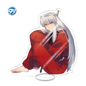 Support en acrylique double face Inuyasha Sesshomaru Kagome pour figurines <span class=keywords><strong>d</strong></span>'anime, <span class=keywords><strong>d</strong></span>écoration de <span class=keywords><strong>chambre</strong></span> <span class=keywords><strong>d</strong></span>'<span class=keywords><strong>otaku</strong></span> - Product Image 3