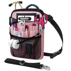 Factory Wholesale Oxford Cloth Multifunctional <b>Nurse</b> Crossbody <b>Bag</b>, Portable Indoor Doctor Supplies Waist <b>Bag</b> - Product Image 2