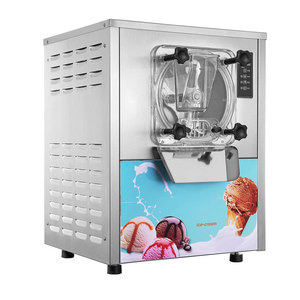 Máquina Comercial de Helado Duro en Bolas 16-20L/H, Reductor Italiano Sin Correa, Máquina de Gelato de 4.3L para Heladería y Cafetería - Product Image 1