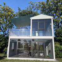 Vente en gros Petite Maison 20 pieds Maison conteneur mobile à plat Hôtel de luxe préfabriqué en plein air à bon prix