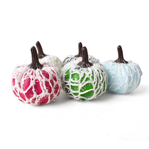 Novedad 2026: Calabaza de Espuma Cerámica Iluminada con LED en Blanco y Negro para Fiestas de Halloween, Acción de Gracias y San Valentín - Product Image 3