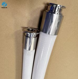 Gıda sınıfı örgülü silikon hortum ve boru endüstriyel suya dayanıklı özelleştirilebilir uzunluk - Product Image 2