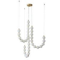 Luminaire suspendu moderne en LED de luxe pour hall d'entrée, chambre à coucher, escalier, plafond haut, mariage, or, designers de luxe