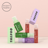 Botol PET UBJ 100ml 150ml 200ml 250ml Botol Pompa Busa Plastik Kosong Bening Putih Botol Mousse Pembersih Wajah