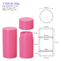 Contenant de déodorant en stick ovale unique de 15g à 90g en gros avec pulvérisateur à pompe pour shampoing et lotion