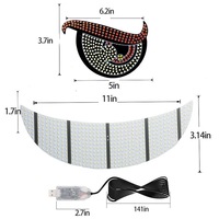 Éclairage intérieur automobile XL12, lumière décorative LED œil de démon, éclairage intérieur tout-terrain, accessoires pour SUV