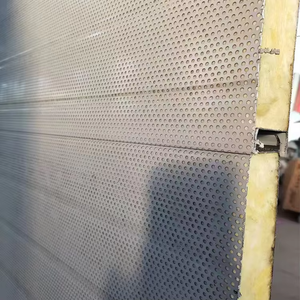 <span class=keywords><strong>แผ่น</strong></span>ฉนวน<span class=keywords><strong>กัน</strong></span>เสียงแบบแซนวิชเมทัลร็อควูลสำหรับฝ้า<span class=keywords><strong>เพดาน</strong></span>อาคารสำนักงาน ผนังภายนอก หลังคา บ้านสำเร็จรูป โรงแรม - Product Image 3