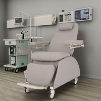 Fauteuil médical électrique multifonction intelligent de haute qualité pour transfusion, chimiothérapie et hémodialyse
