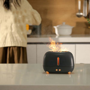 <span class=keywords><strong>Humidificador</strong></span> de mesa creativo con llama de fuego, difusor de <span class=keywords><strong>aceite</strong></span> <span class=keywords><strong>esencial</strong></span>, <span class=keywords><strong>humidificador</strong></span> de Aroma <span class=keywords><strong>para</strong></span> el hogar, dormitorio, dormir, bebé, gran oferta - Product Image 4