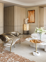 Service clé en main de décoration intérieure complète sur mesure pour villa de luxe, conception d'intérieur avec rendu 3D et aménagement spatial
