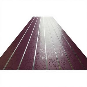 <span class=keywords><strong>Plaque</strong></span> murale à lattes en fibre de bois moderne E1 avec surface poncée, écologique, pour utilisation en mobilier - Product Image 5