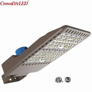 Street Light CROWNDALED Street Pole Shoe Box Light 100W 200W 300W Shoebox Light ETL DLC Listed With USA Brand Driver