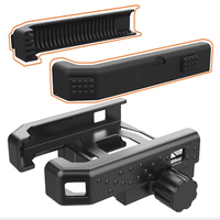 Support de téléphone pour guidon de moto et vélo BM47 exceptionnel 2024, rotatif à 360°, réglable, ABS, flexible, 3,5 à 7 pouces