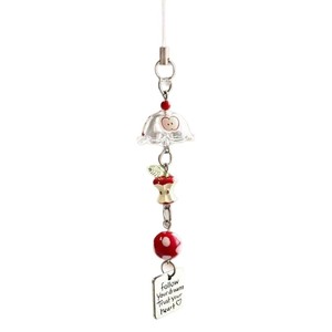 Gantungan Manik-Manik Lonceng Angin Apel Buatan Tangan Terlaris Gaya INS Sederhana, Rantai Ponsel, Aksesoris Tas Lucu - Product Image 3