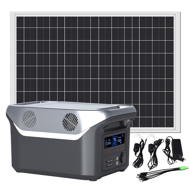Wholesale Cheap LiFePO4 Battery Portable Power Station 1000W 12.8V60Ah Solar Generator