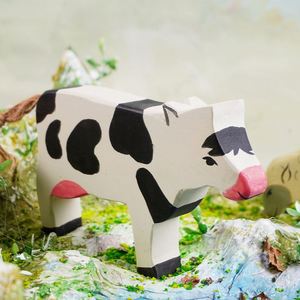 Juguetes Ecológicos de Animales del Bosque, Juguetes Waldorf Hechos a Mano, Animales de Madera para Niños - Product Image 3