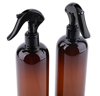 4oz 5oz 8oz 10oz 12oz 16oz Bouteilles de pulvérisation d'eau à gâchette en plastique noir blanc Pulvérisateurs à brouillard