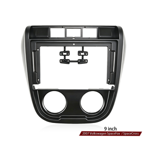 Reproductor de DVD para Auto con Marco Individual de 9 Pulgadas para Volkswagen Space <span class=keywords><strong>Fox</strong></span>/Space Cross 2007, Panel Android, Navegación GPS, Radio Estéreo, ABS - Product Image 1