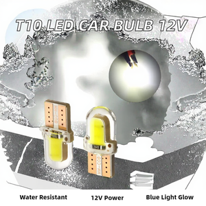 หลอดไฟอ่านหนังสือในรถยนต์ New Rosestar Audi T10 LED COB กันน้ำ 12V ซิลิโคน 5W - Product Image 2