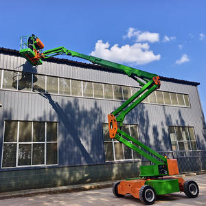 Plataforma Elevadora Autopropulsada Articulada con Cesta, Elevador de Brazo Telescópico de 18m y 350kg a Bajo Precio - Product Image 1
