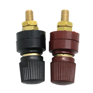 Adaptateur de bornier M6 en cuivre <span class=keywords><strong>nickel</strong></span>é pour courant élevé, mâle/femelle, 1P, type 333, borne de liaison ronde pour onduleur - Product Image 3