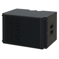 Système de haut-parleurs Line Array bidirectionnel professionnel 2x6 pouces avec flight case, 400W, son extérieur pour les scènes de concert