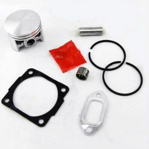 Hanzhuo MS260 026 Piston <b>Assembly</b> Kit Aluminium Needle Roller Piston Cylinder Gasket Muffler Chainsaw Compatible Gasoline <b>Engine</b> - Product Image 1