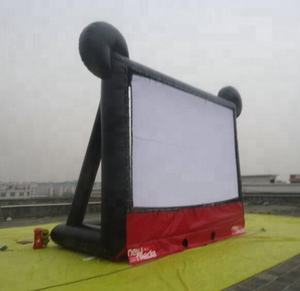 Écran de cinéma extérieur gonflable rouge de sortie d'usine, projection arrière d'écran de cinéma gonflable pour le cinéma de <span class=keywords><strong>voiture</strong></span> - Product Image 5