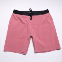 Shorts de bain légers pour hommes 2025 UPF50+ à séchage rapide, style hawaïen, en Spandex, mi-longs, unis et respirants pour la natation et le surf