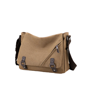 Bolsa de Hombro Casual de Lona para Hombre, Gran Capacidad, para Estudiantes Universitarios, para Viajes, Ligera, Moda de Verano - Product Image 2