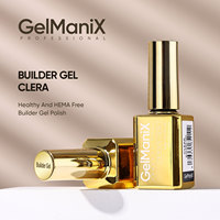 HANYINAILS Gel Liquide Constructeur Longue Durée 15ml, Gel Polish Transparent Marque Privée, Idéal pour les Ongles